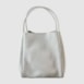 Bolsa Couro Saquinho Off White 9044