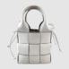 Bolsa Inspiração Bottega Couro Off White 409