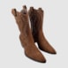 Bota Country Bianca Camurça Cedro 122