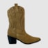 Bota Country Bianca Camurça Taupe 122