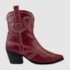 Bota Country Love Couro Cereja 377