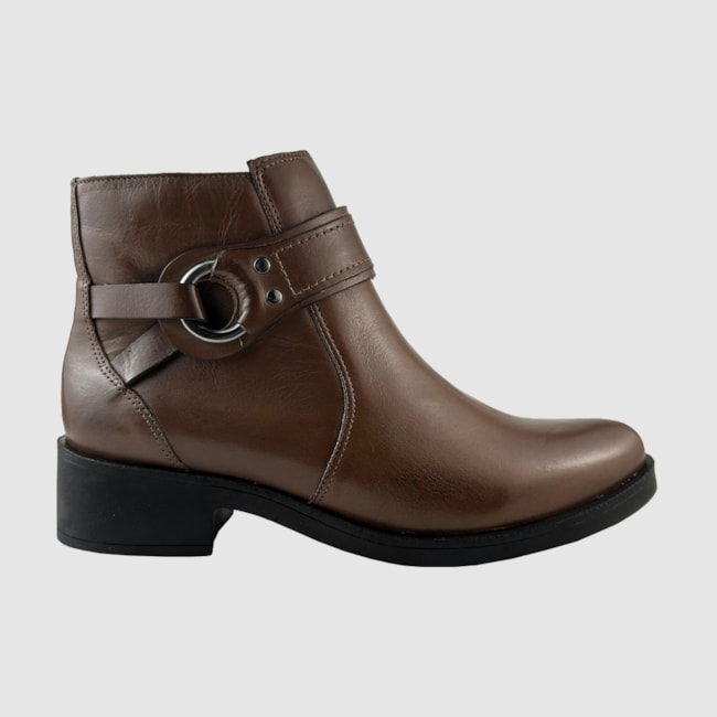 Bota Elise Couro Nutela 144