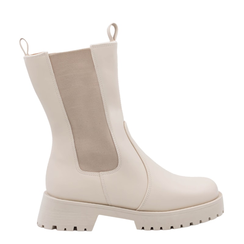 Bota Giuly Off White Inspiração Bottega Veneta 2472 Bota Giuly Off White Inspiração Bottega Veneta 2472