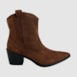 Bota Holly Couro Camurça Cedro 323