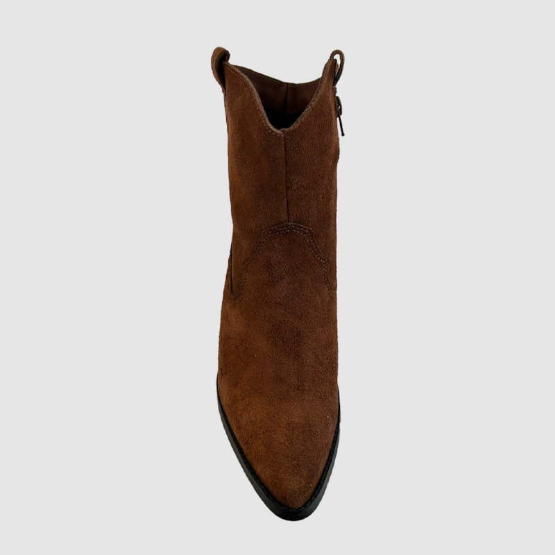 Bota Holly Couro Camurça Cedro 323