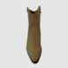 Bota Holly Couro Camurça Taupe 323