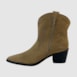 Bota Holly Couro Camurça Taupe 323