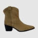 Bota Holly Couro Taupe 323