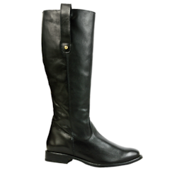 Bota Montaria em Couro Preto 407 Bota Montaria em Couro Preto 407