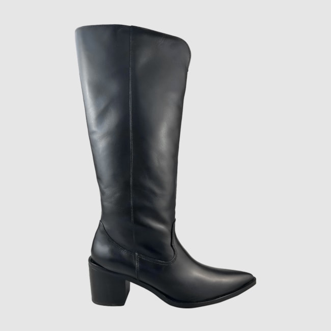 Bota Ro Couro Preto 245