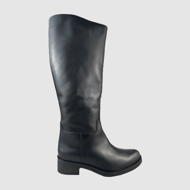 Bota Tali Couro Preto 152
