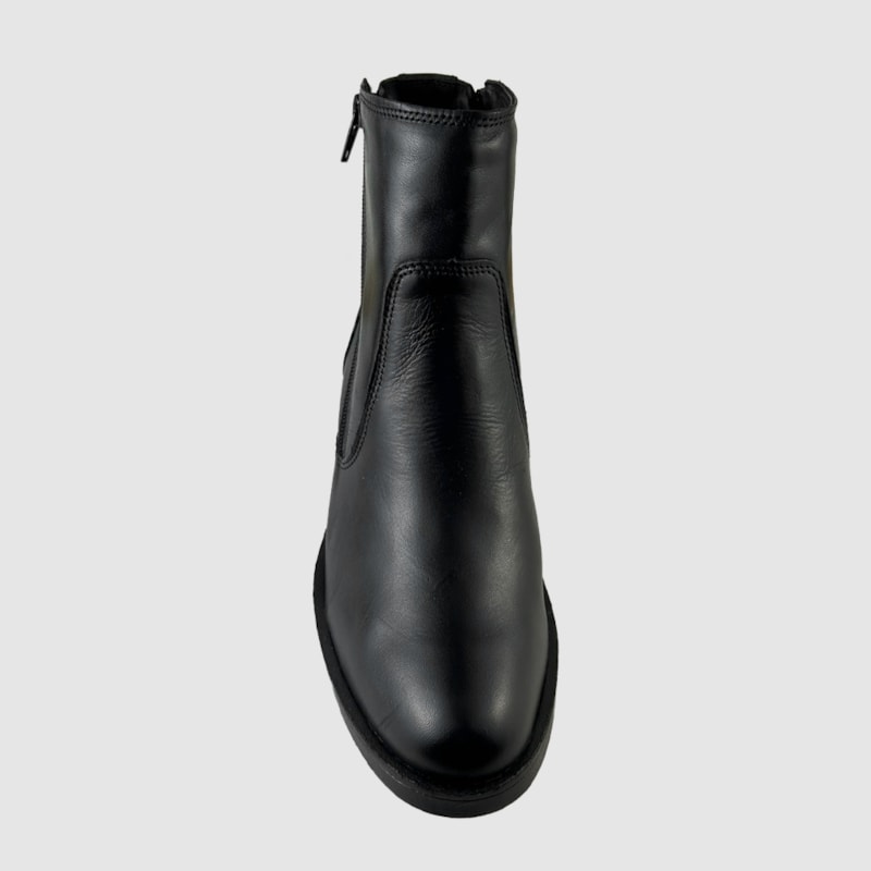 Bota Verena Couro Preto 096 Bota Verena Couro Preto 096