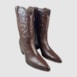 Bota Western Camila Couro Pecan 221