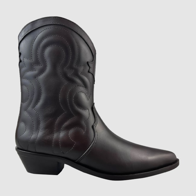 Bota Western Mary Couro Expresso 221