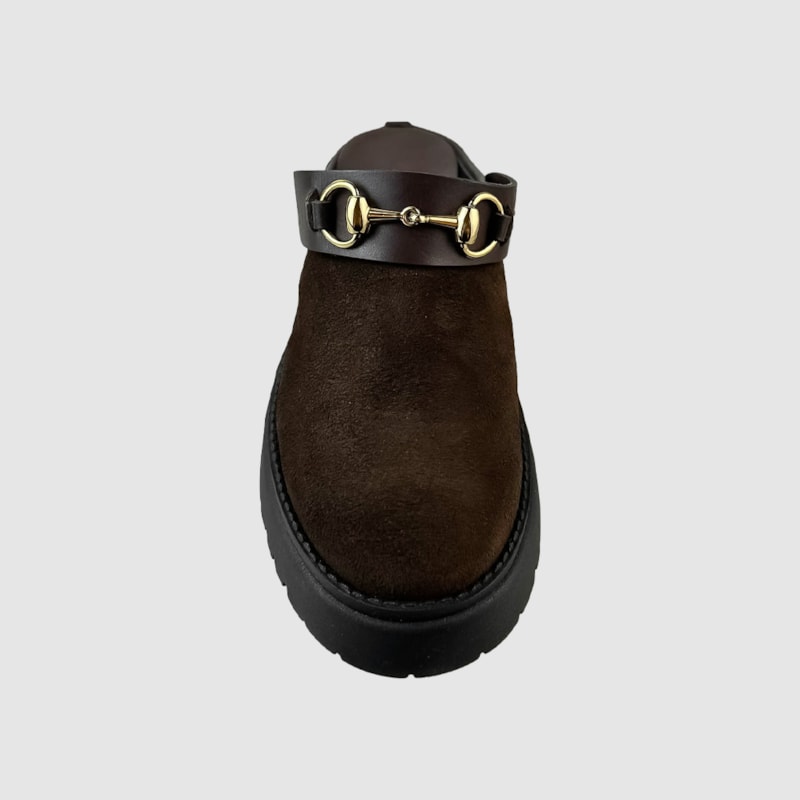 Clog Camurça/Couro Expresso 270