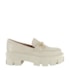 Mocassim Loafer Couro Off White 429-681