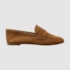 Mocassim Lury Camurça Couro Camel 051