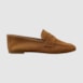 Mocassim Lury Camurça Couro Camel 051