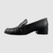 Mocassim Marcela Couro Preto 282