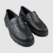 Mocassim Nara Couro Preto 574
