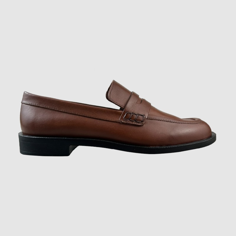 Mocassim Nina Couro Cedro 326