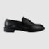 Mocassim Nina Couro Preto 326