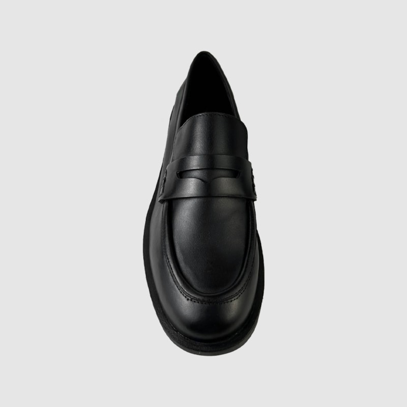 Mocassim Nina Couro Preto 326 Mocassim Nina Couro Preto 326