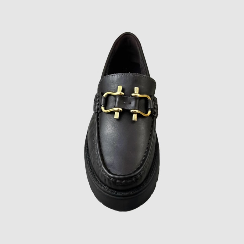 Mocassim Noelle Couro Expresso 332
