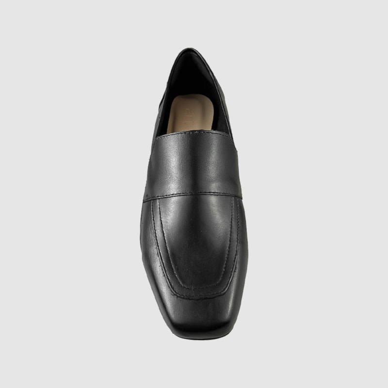 Mocassim Penélope Couro  Preto 223