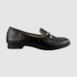 Mocassim Tomboy Couro Croco Preto 533