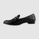 Mocassim Tomboy Couro Croco Preto 533