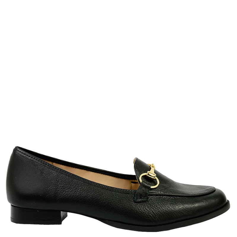 Mocassim Tomboy Couro Preto 533 Mocassim Tomboy Couro Preto 533