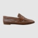 Mocassim Vivi Vazado Couro Camel 081