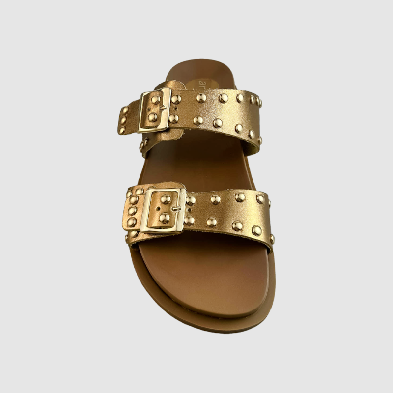 Papete Manu Couro Bronze 905 Papete Manu Couro Bronze 905