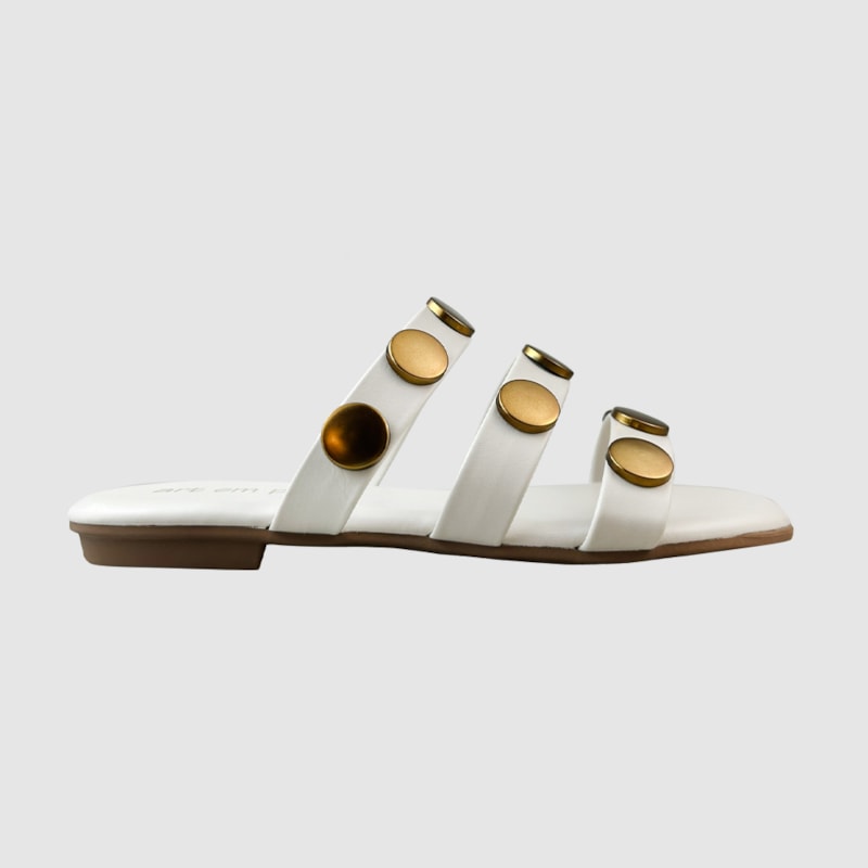 Rasteira Helena Off White 400