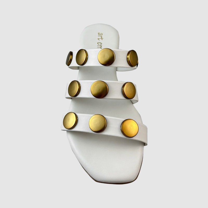 Rasteira Helena Off White 400