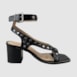 Sandália Bella Couro Preto 756