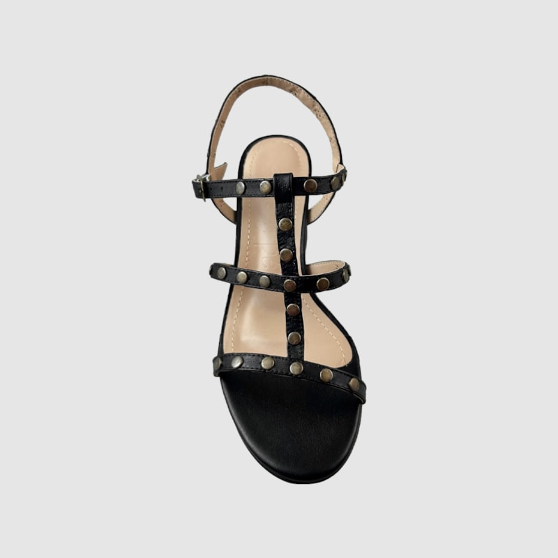 Sandália Giuliana Couro Preto 759