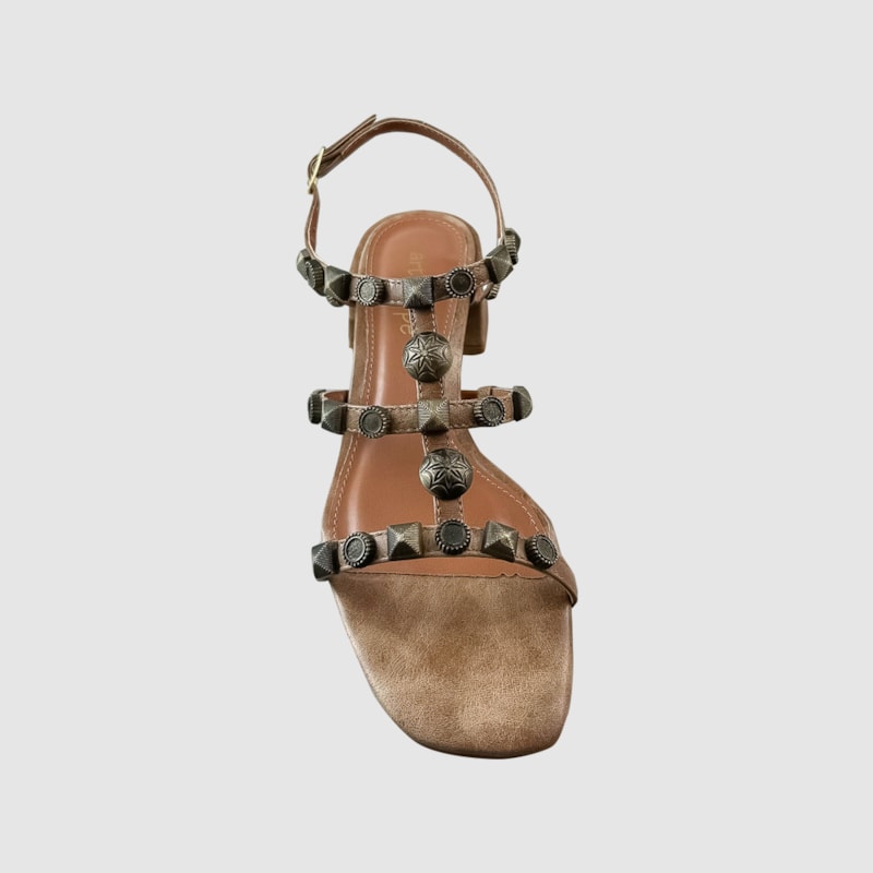 Sandália Priscila Caramelo 233 Sandália Priscila Caramelo 233