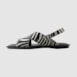 Sandália Rasteira Duda Zebra 144