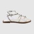 Sandália Rasteira Lívia Off White 2