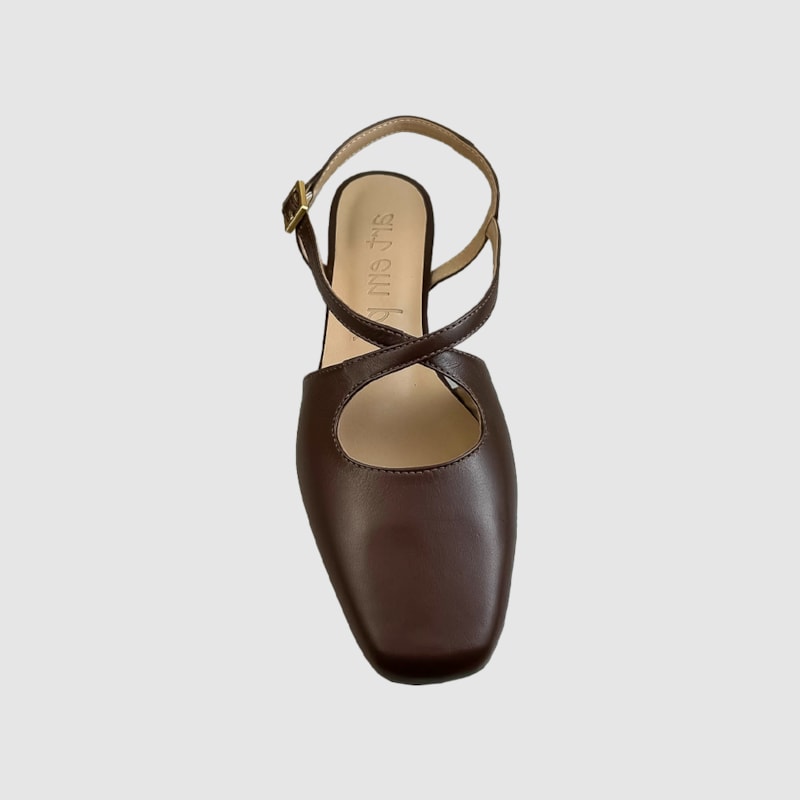 Sapatilha Barcelona Couro Café 150 Sapatilha Barcelona Couro Café 150