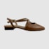 Sapatilha Barcelona Couro Camel 150