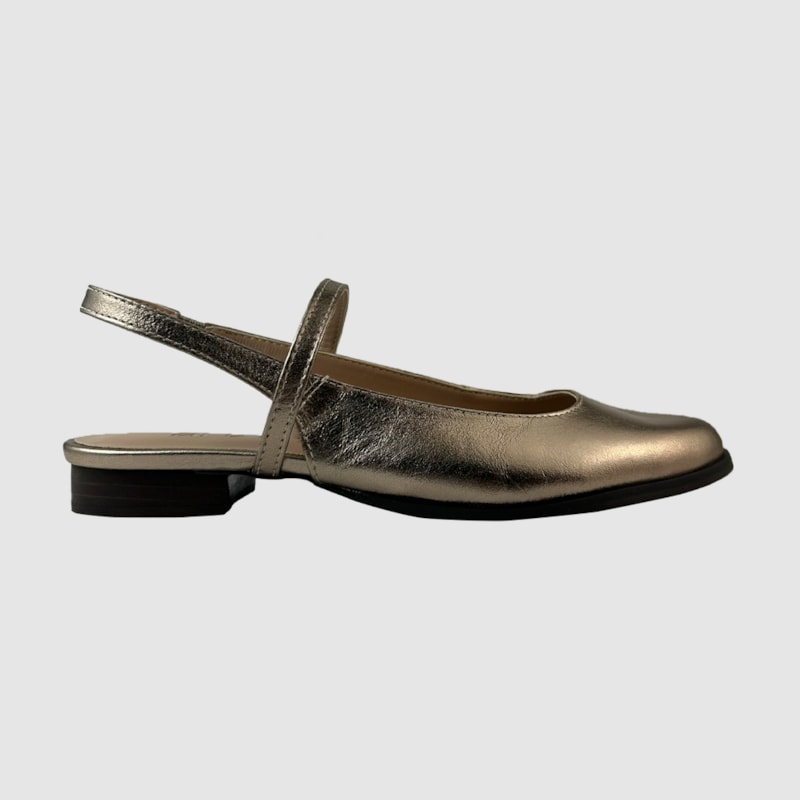 Sapatilha Mallorca Couro Prata Velho 151 Sapatilha Mallorca Couro Prata Velho 151