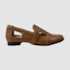 Sapato Luna Couro Camel 748