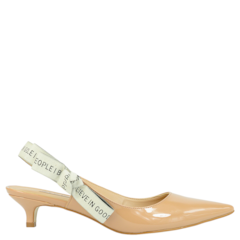Scarpin Chanel Inspired em Verniz Nude 3000 Scarpin Chanel Inspired em Verniz Nude 3000
