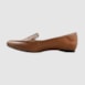 Slip On Couro Camel 106