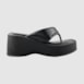 Tamanco Anabela Fê Preto 023
