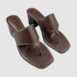 Tamanco Bru Couro Brown 279