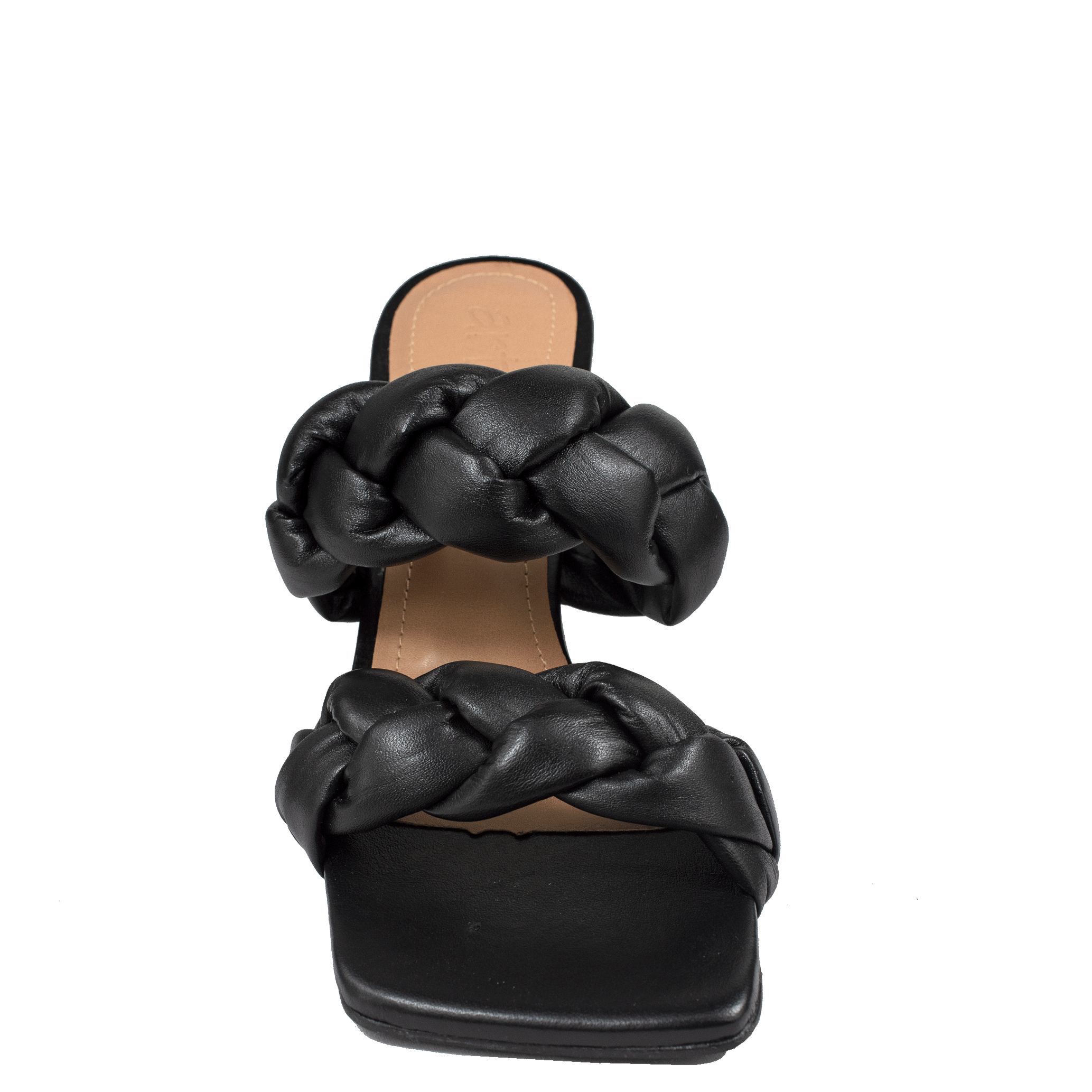 Tamanco Sarah Salto Taça Preto Bottega Veneta inspired 5-100 - ArtemPe